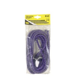C SET 2 FUNI ELASTICHE D.8 C/2 GANCI FE 200 VIOLA