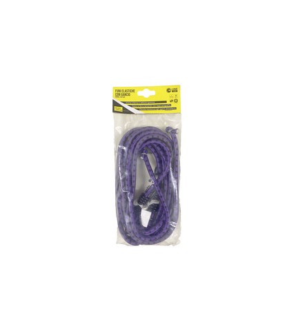 C SET 2 FUNI ELASTICHE D.8 C/2 GANCI FE 200 VIOLA