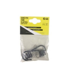 C SET 2 GANCI P/FUNE ELASTICA D.8MM