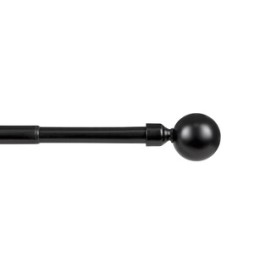 BASTONE METALLO D 19/16 120/210CM BOCCIA NERO