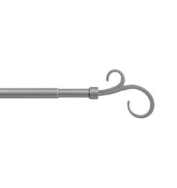 BASTONE METALLO D 19/16 120/210CM PASTORALE GRIGIO