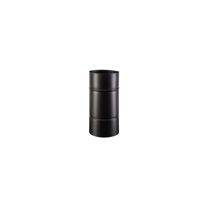 TUBO PORCELLANATO D 12 X H 25CM NERO OPACO CLASSIC