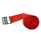 NASTRO DI FISSAGGIO CON FIBBIA mt.4 x mm 25 - verde - cf 1 pz