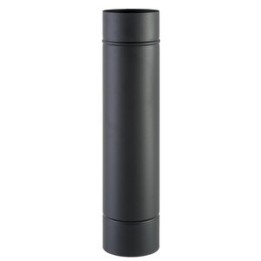 TUBO PORCELLANATO D 10 X H 50CM NERO OPACO CLASSIC