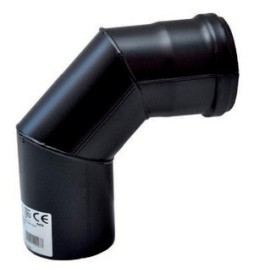 C CURVA A 90 P/STUFA A PELLET D 10 CM