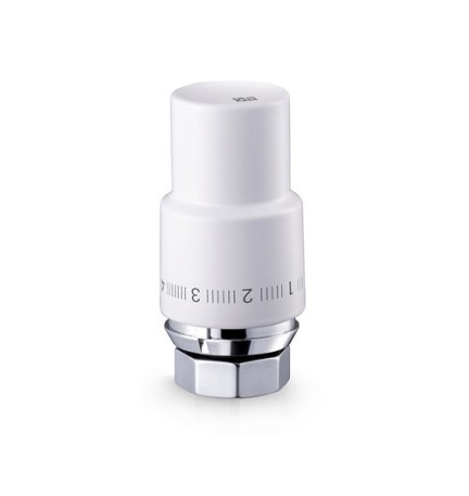 TESTA TERMOSTATICA DOMUS CON SENSORE A LIQUIDO Bianco M30 x 1,5