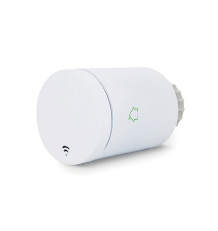 TESTA TERMOSTATICA INTELLIGENTE WIRELESS Bianco M30 x 1,5