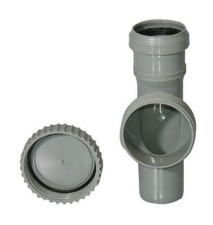 ISPEZIONE PP HTRE CON TAPPO TONDO FILETTATO VALSIR Diam. 125