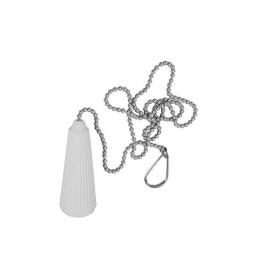 MANIGLIA BIANCA CON CATENELLA 70 CM -