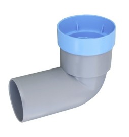 CURVA TECNICA HTSW SENZA MORSETTO VALSIR Diam. 40 x 1"1/4 x 46