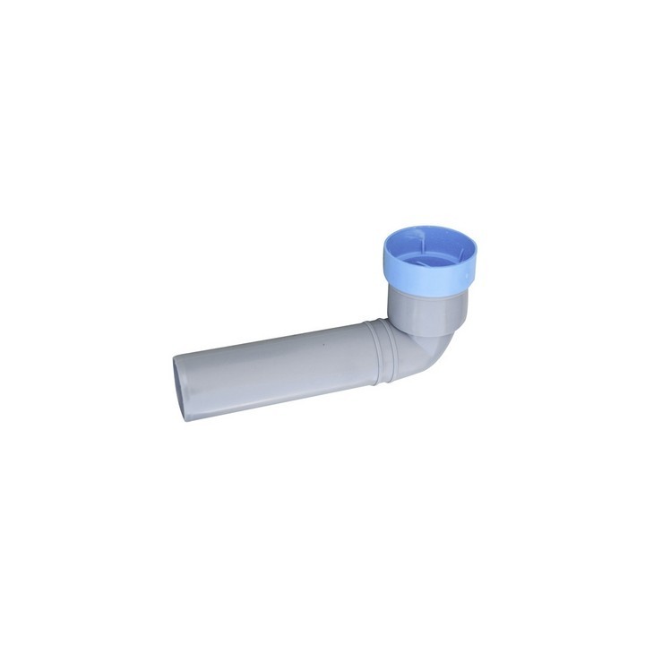 CURVA TECNICA PROLUNGATA SENZA MORSETTO CON TAPPO HTSW VALSIR Diam. 40/46
