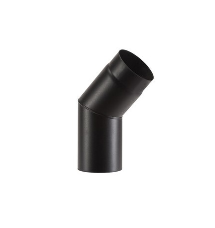 CURVA PORCELLANATA 45 D 12CM NERO OPACO TOP