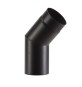 CURVA PORCELLANATA 45 D 12CM NERO OPACO TOP