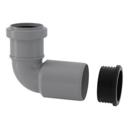 CURVA PP RIDOTTA HTRB CON MORSETTO Diam. 40/50