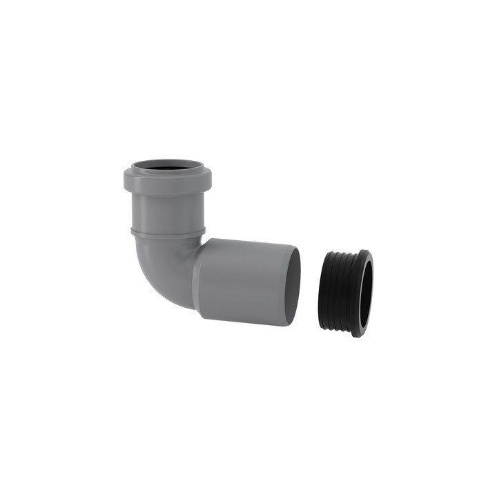 CURVA PP RIDOTTA HTRB CON MORSETTO Diam. 40/50