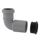 CURVA PP RIDOTTA HTRB CON MORSETTO Diam. 40/50