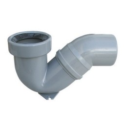 SIFONE ALLACCIAMENTO VASO TURCA USCITA ORIZZONTALE Diam. 110