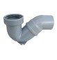 SIFONE ALLACCIAMENTO VASO TURCA USCITA ORIZZONTALE Diam. 110