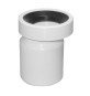 RACCORDO ECCENTRICO BIANCO PER WC HTSK VALSIR Diam. 110