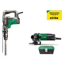 HIKOKI MARTELLO COMB DH40MC+SMERIGLIATRICE G12STA