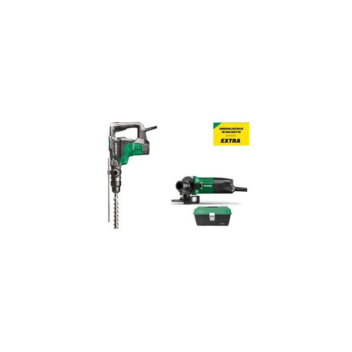 HIKOKI MARTELLO COMB DH40MC+SMERIGLIATRICE G12STA