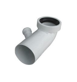 CURVA BIANCA WC ATTACCO BICCHIERE DX VALSIR Diam. 110 / 50