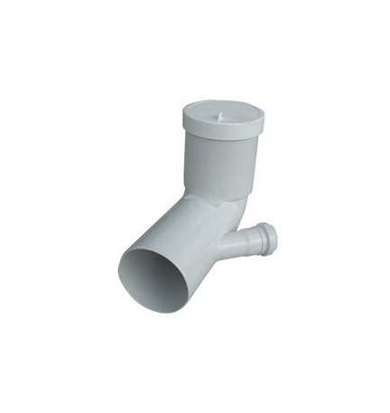 CURVA BIANCA WC PROLUNGATA ATTACCO BICCHIERE SX VALSIR Diam. 110 / 50