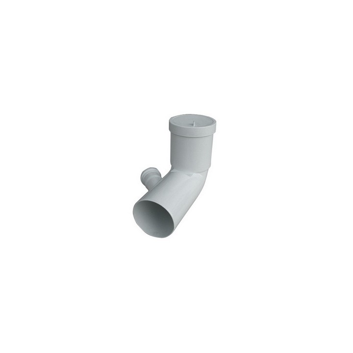 CURVA BIANCA WC PROLUNGATA ATTACCO BICCHIERE DX VALSIR Diam. 110 / 50