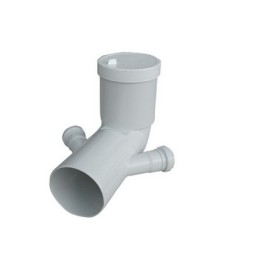 CURVA BIANCA WC PROLUNGATA ATTACCO BICCHIERE DOPPIO VALSIR Diam. 110 / 50