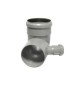CURVA PP HTB CON ATTACCO BICCHIERE SINISTRO VALSIR Diam. 110/40