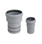 TRONCHETTO PP RIDUZIONE AL PVC VALSIR Diam. F 75 x M 80 lungh. 80