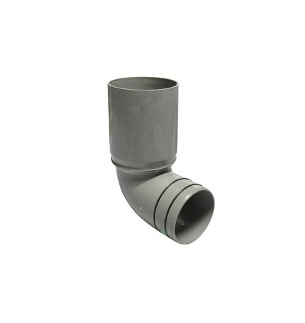 CURVA WC PROLUNGATA IN PP CON GUARNIZIONE Diam. 110/100