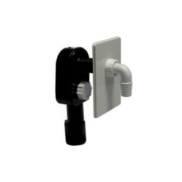 SIFONE LAVATRICE INCASSO PP BIANCO Diam./U 40/50