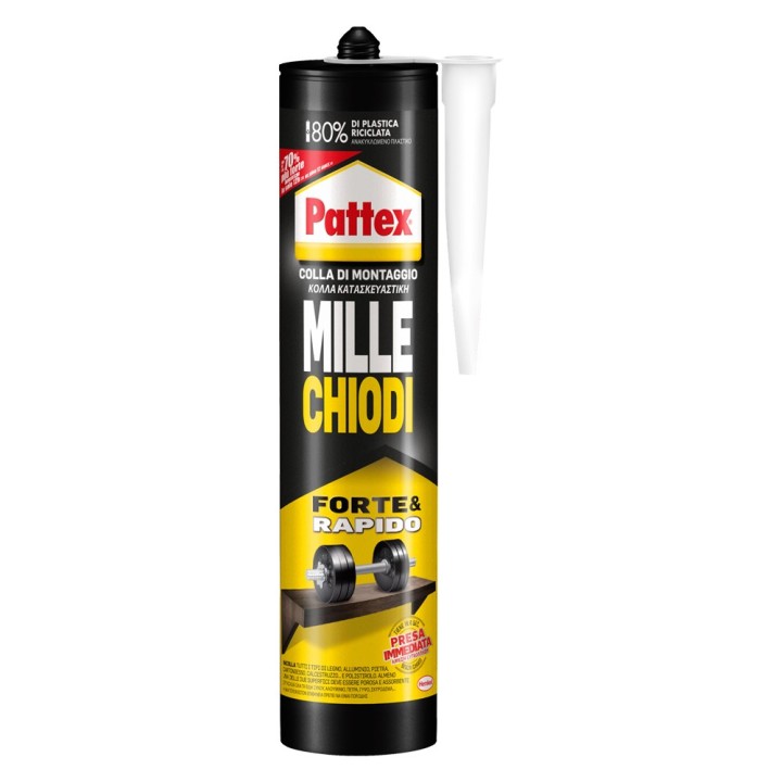 ADESIVO MILLECHIODI 'FORTE&RAPIDO' gr. 400 bianco