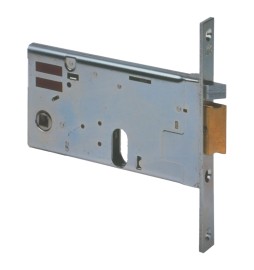 SERRATURA ELETTRICA DA INFILARE PER ALLUMINIO ART. 14450/14451 14451 E80 fr.mm 20/int.mm 67