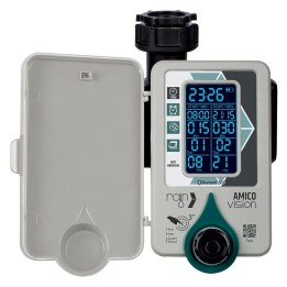 CENTRALINA PER IRRIGAZIONE DA RUBINETTO SMART 'AMICO VISION' attacco 1 Fattacco 1 F - 1 zona