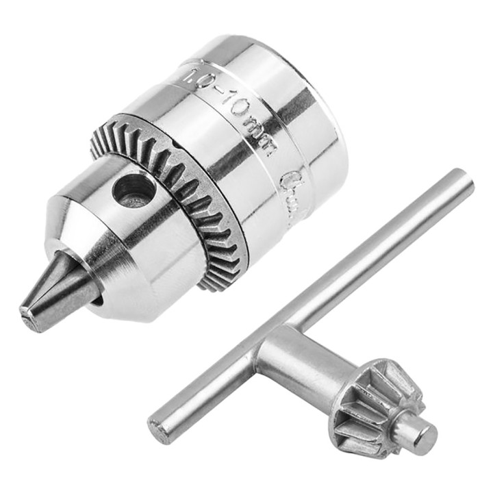 MANDRINO CON CHIAVE mm 10 - attacco F.3/8 x 24