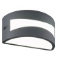 APPLIQUE LED 'TIBET' 10 W - cm 22 x 12,1x 10,8 grafite
