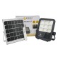 PROIETTORE A LED 'CCT' CON PANNELLO SOLARE 100W (pannello 10W) - cm 19,8 x 19,3 x 4,8 / 1100 lumen