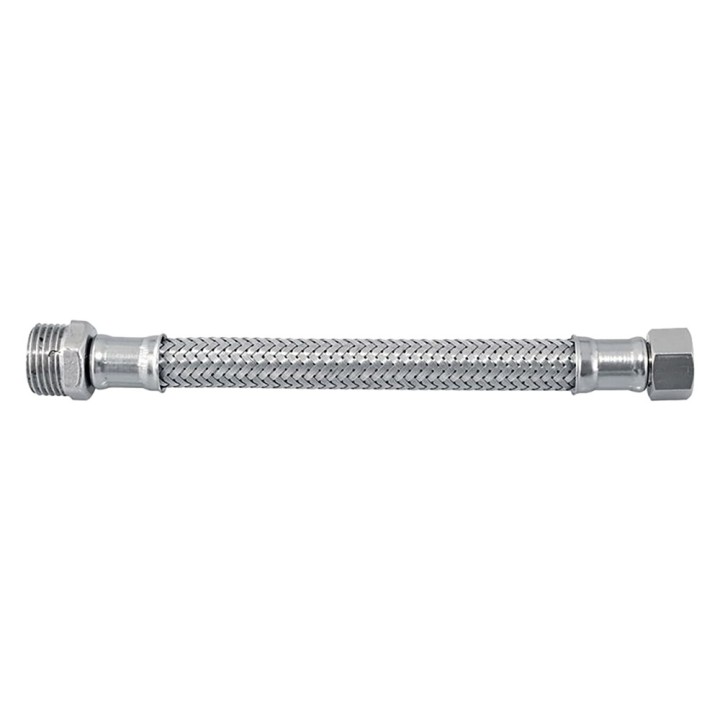 FLESSIBILE IN ACCIAIO INOX cm 25 F 1/2 x 1/2 F