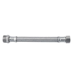 FLESSIBILE IN ACCIAIO INOX cm 50 M 1/2 x 1/2 F
