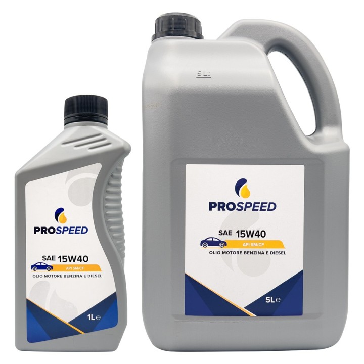 OLIO MOTORE PER AUTOVETTURE SAE 15W40 - lt. 1