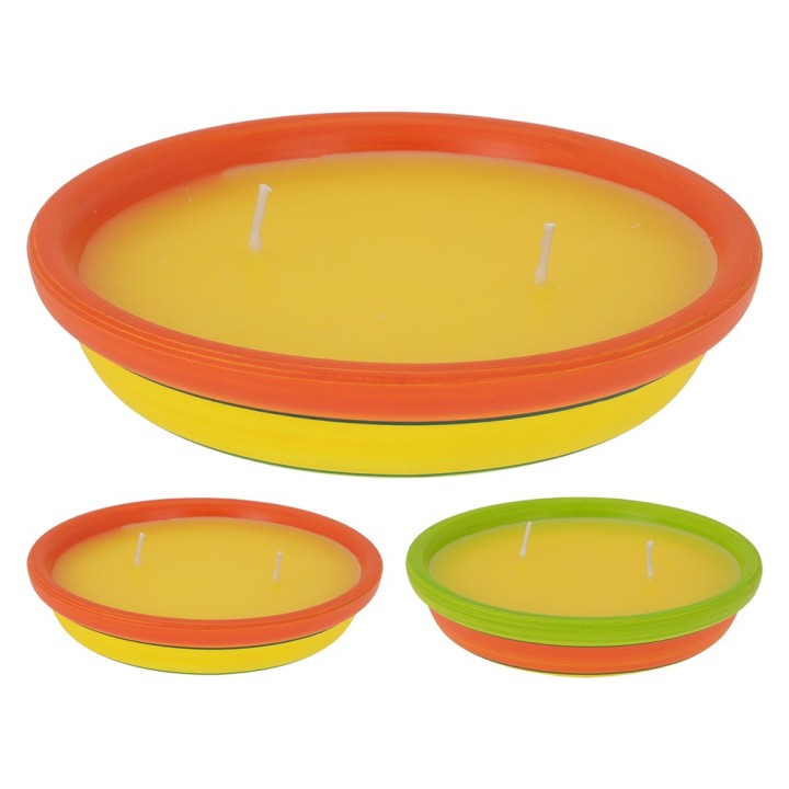 CANDELA ALLA CITRONELLA cm 11,5 x 3,2