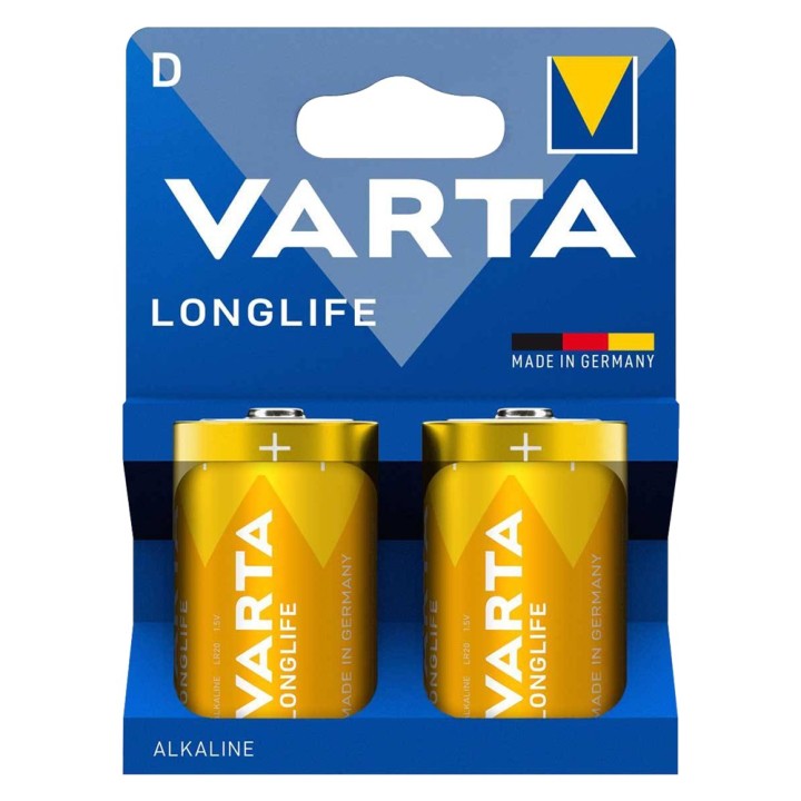 PILA TORCIA LONGLIFE 'LR20' Pz 2 - 1,5 V - D