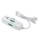 MULTIPRESA MINI 'TRIAX 2' mt. 1,5 - colore bianco