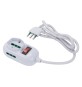 MULTIPRESA MINI 'TRIAX ECO' mt. 1,2 - colore bianco