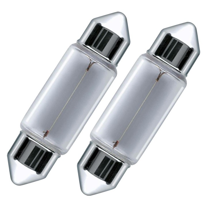 LAMPADINA A SILURO mm 44 - W 10 - base SV8,6