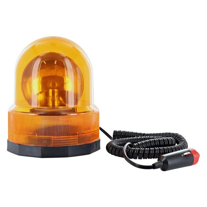 LAMPEGGIANTE SEGNALATORE PER AUTO 'FLASH LIGHT' lampada rotante - cm 15 x 12,5 x 12,5