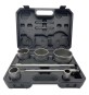 SEGHE A TAZZA PER MULTIMATERIALI set 9 pz