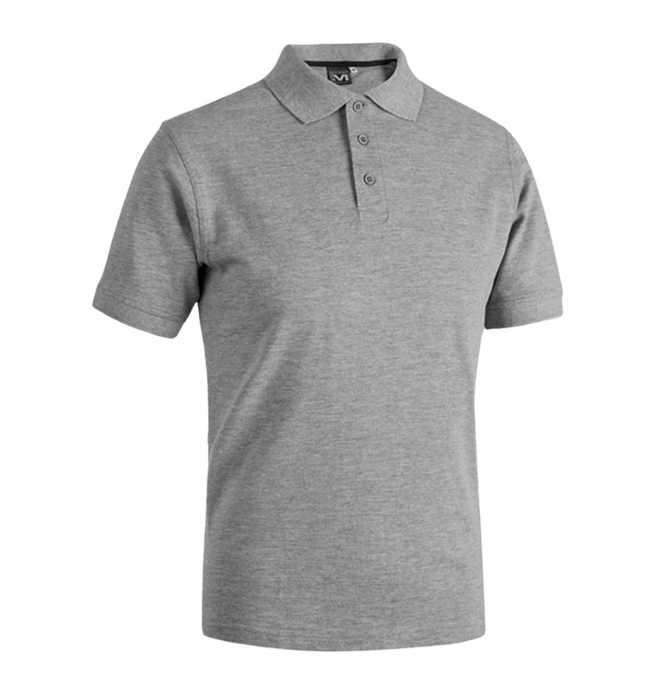 POLO 'FOX JERSEY' taglia XXL - grigio melange scuro